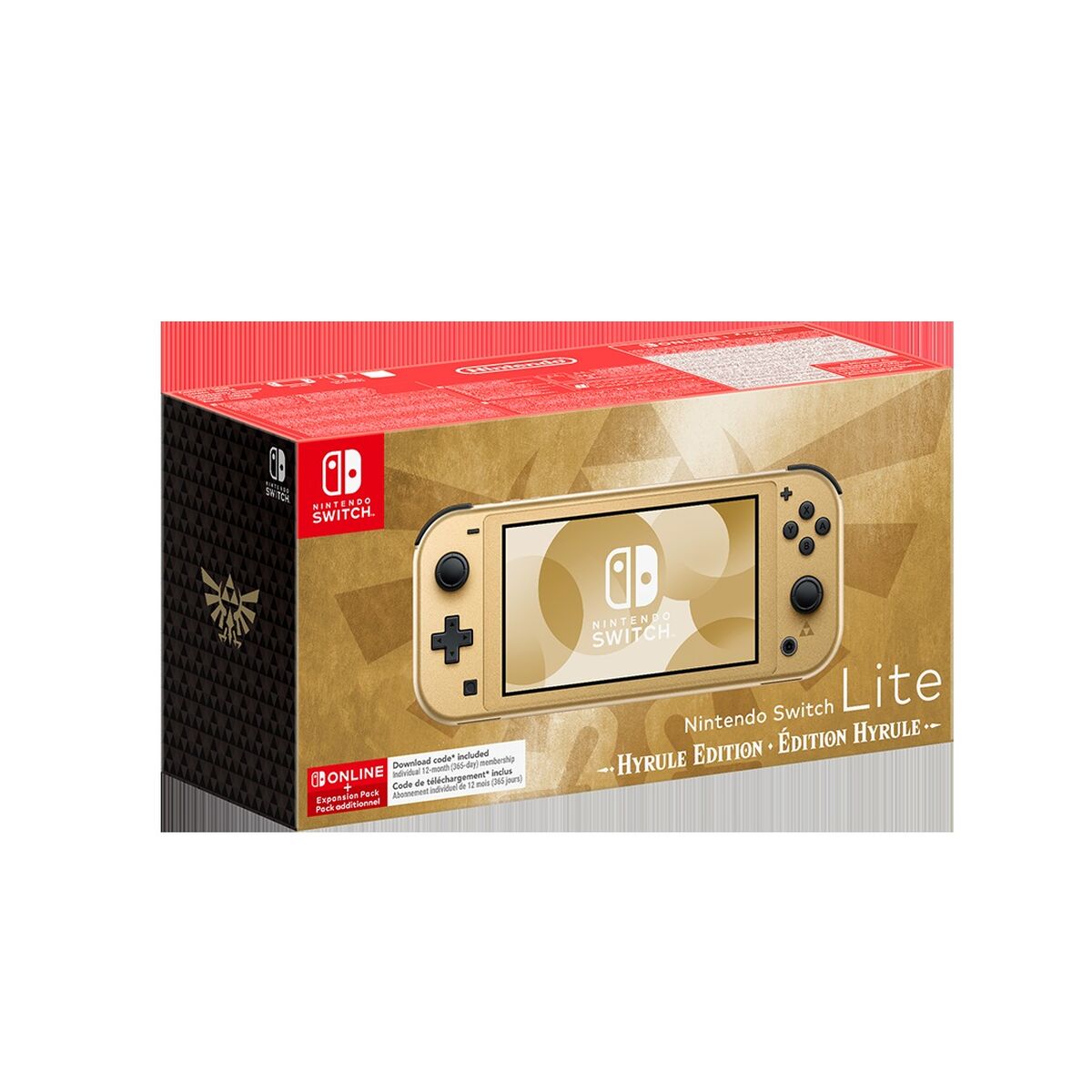 Nintendo Switch Lite Nintendo HYRULE Doré