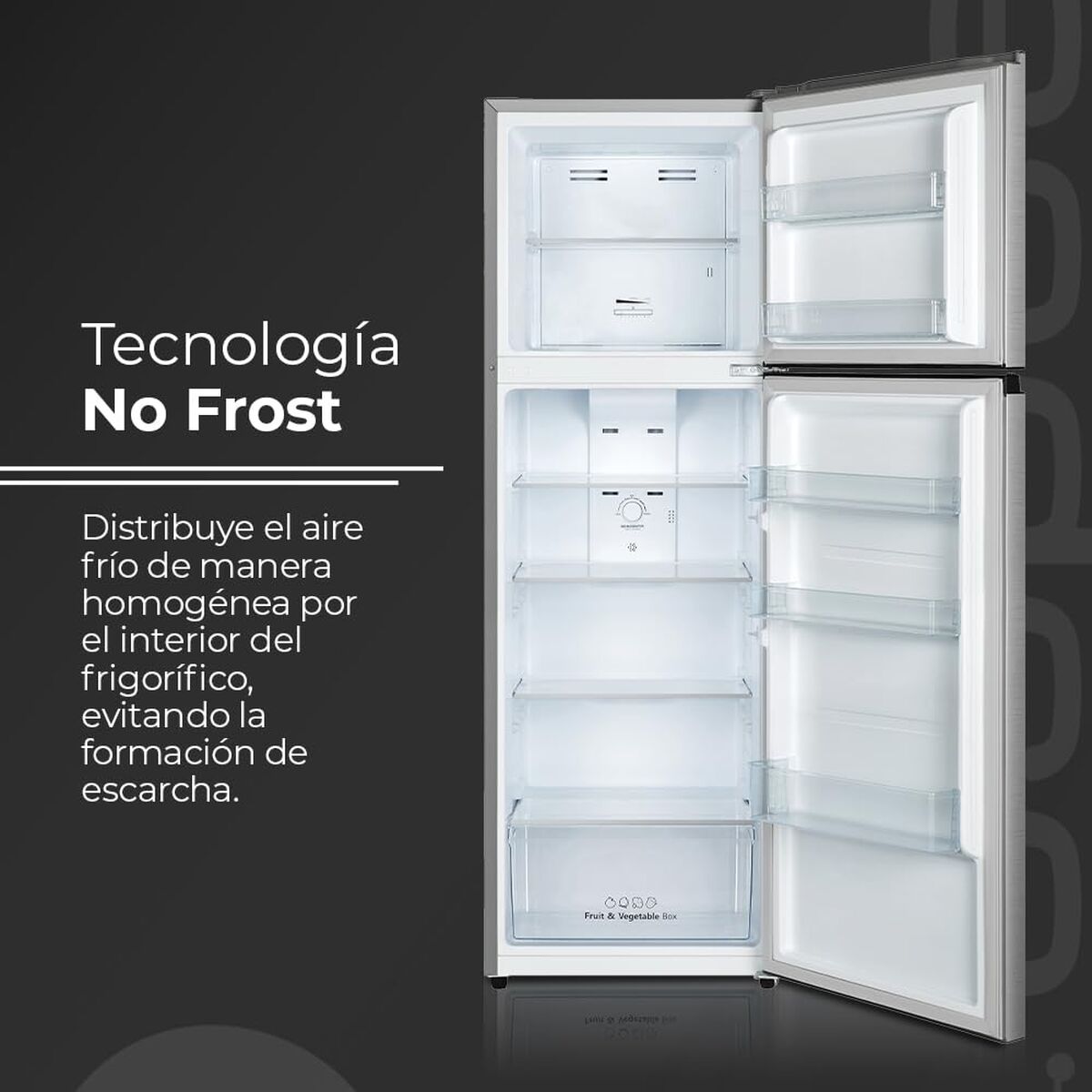 Réfrigérateur Combiné Aspes AF1675501ENFX