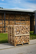 Brennholz in Kiste — 1,1 m³ (ca. 1 bis 1,5 Raummeter)